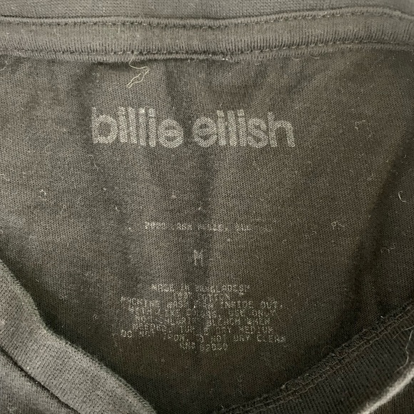 Billie Eilish Happier Than Ever Concert Crewneck Graphic Tee Size Medium - Picture 7 of 7